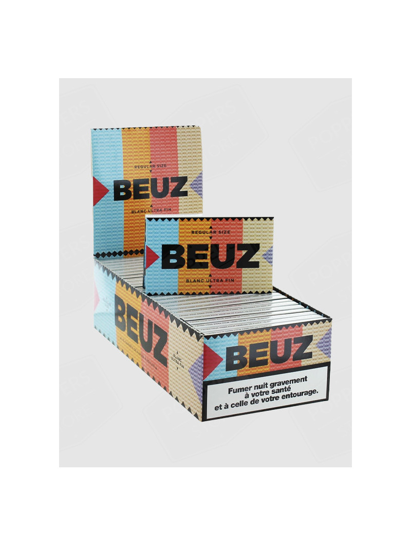 Feuilles Regular Beuz Blanc x 25