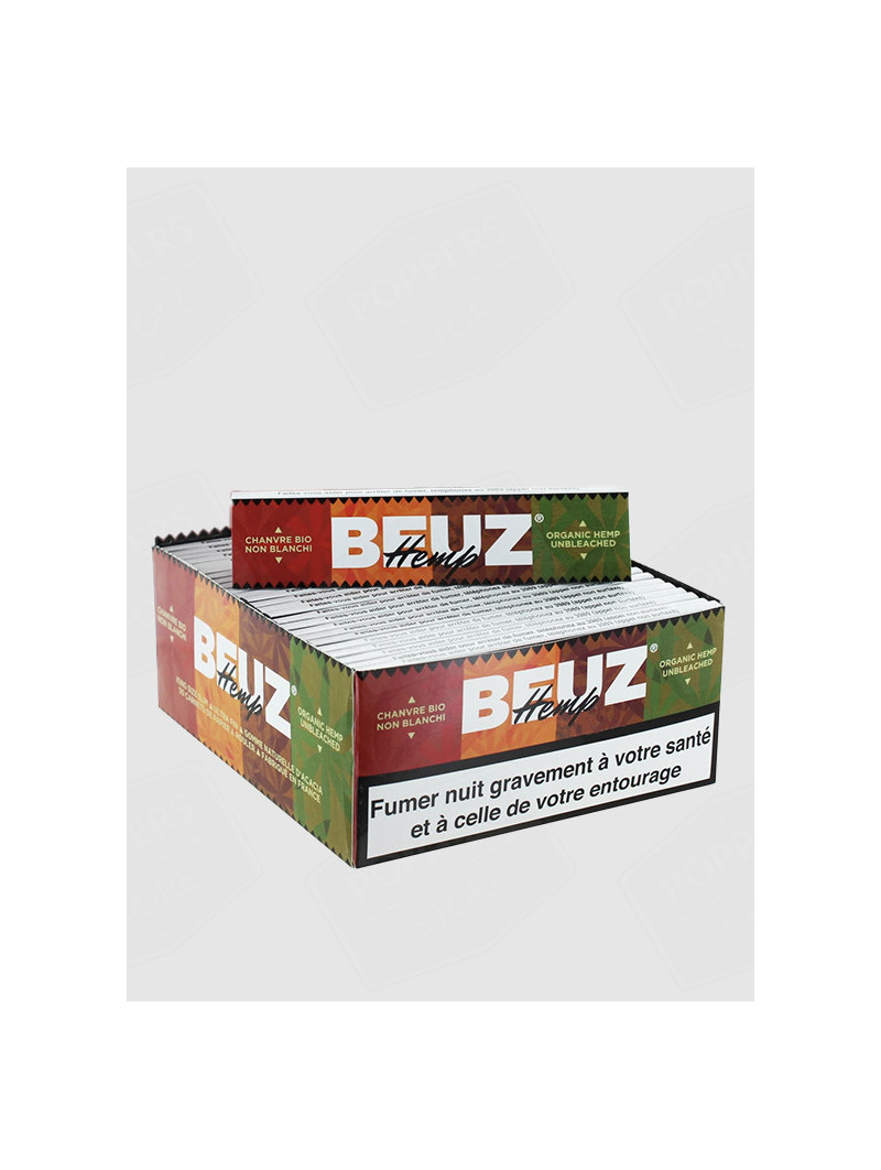 Feuilles Slim Beuz Hemp Chanvre Bio x 50