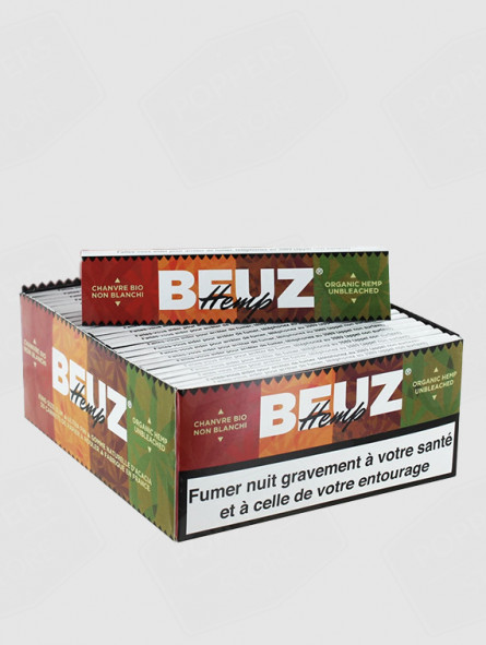 Feuilles Slim Beuz Hemp Chanvre Bio x 50