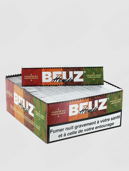 Feuilles Slim Beuz Hemp Chanvre Bio x 50