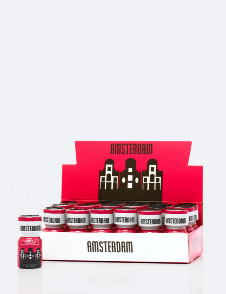 amsterdam 10 ml poppers avec présentoir