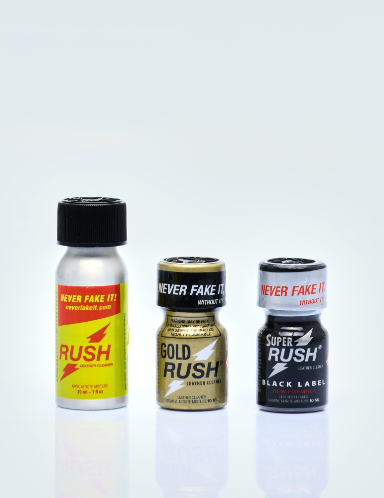 pack rush poppers
